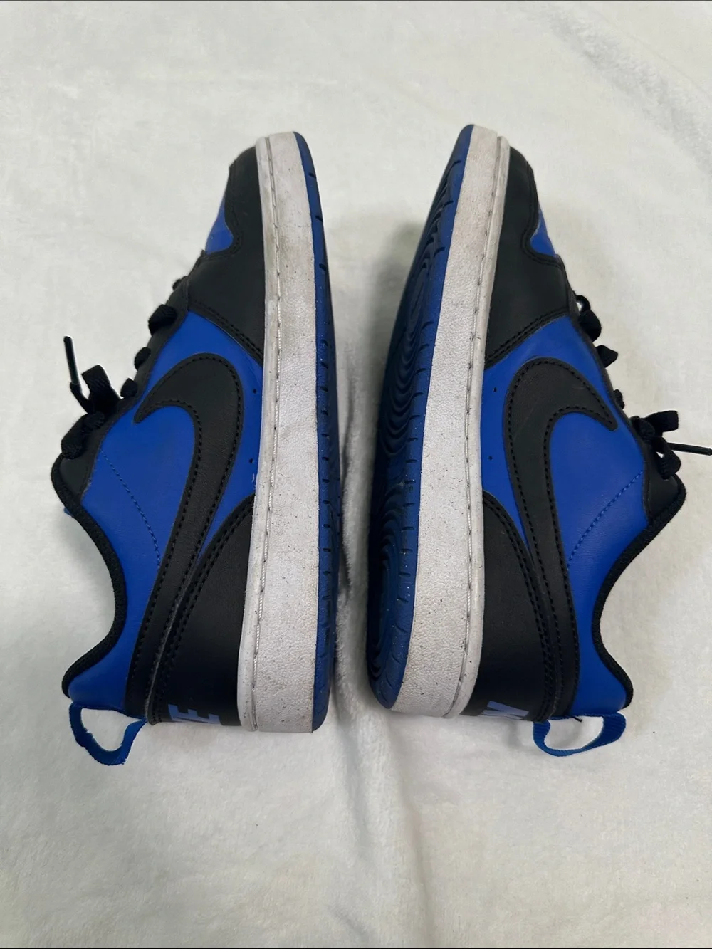 🐴 Nike Court Borough Low Recraft Game Royal Blue Sneaker